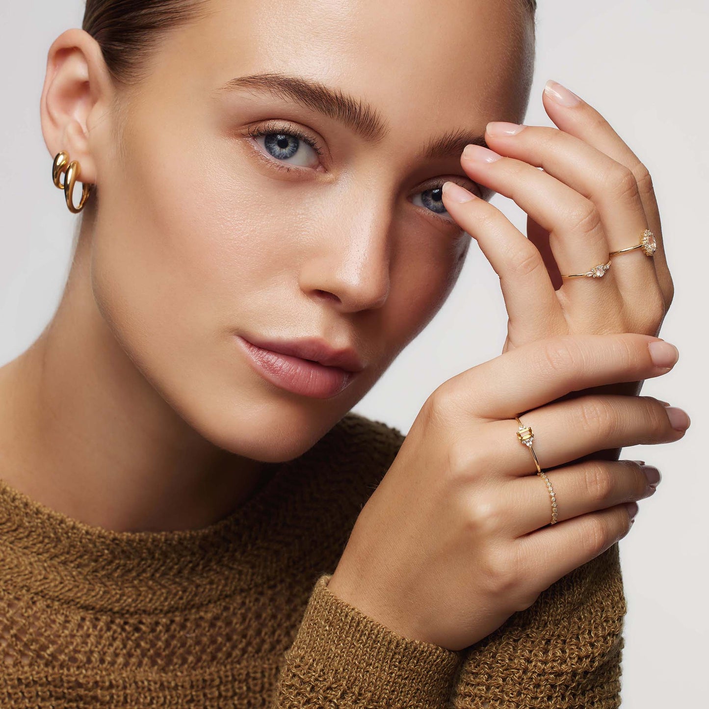 Muse™ | Gold Moonstone Ring