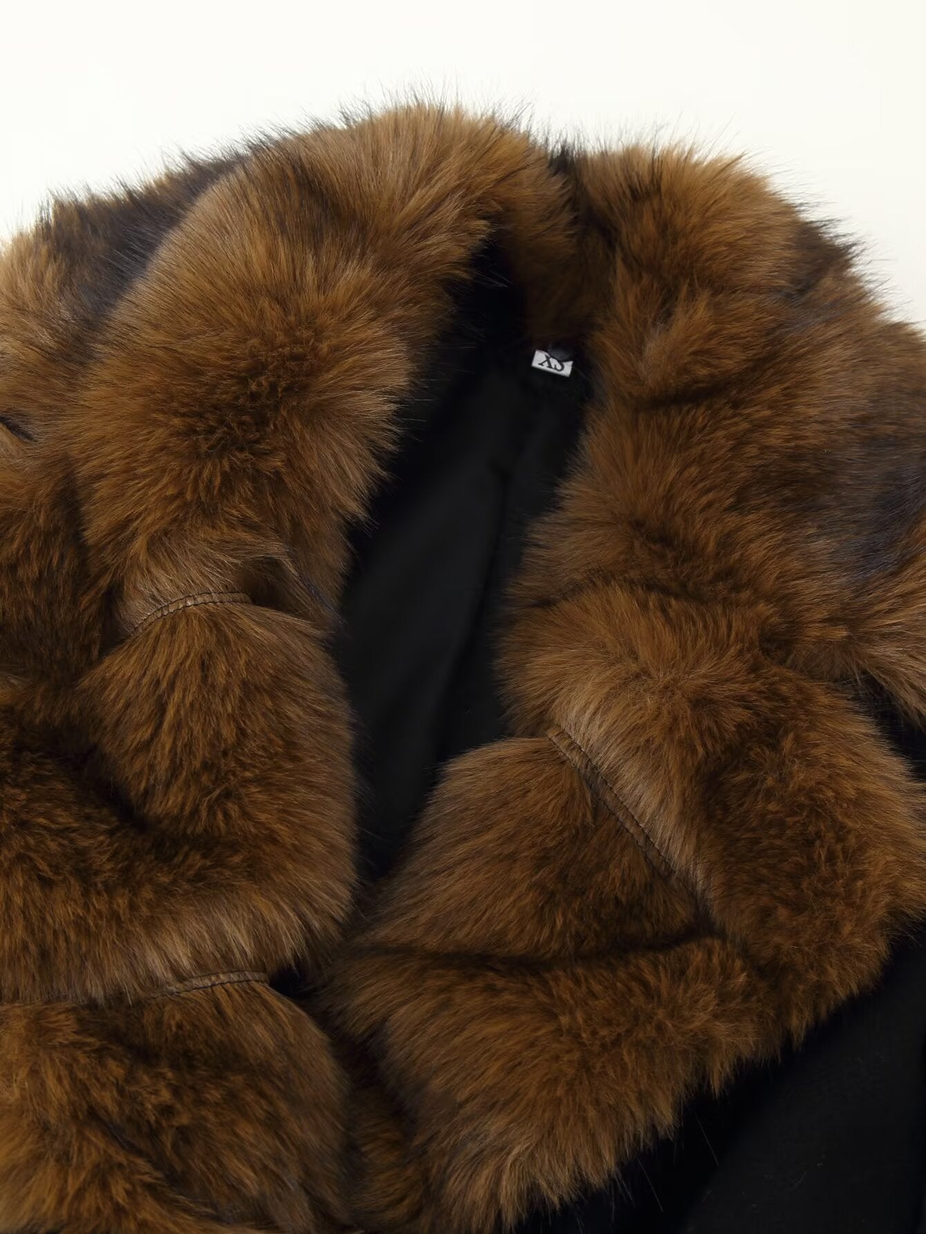 Brooklyn Faux Fur Belted Coat