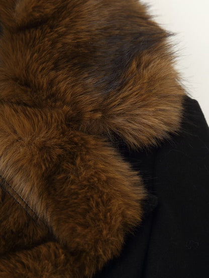 Brooklyn Faux Fur Belted Coat