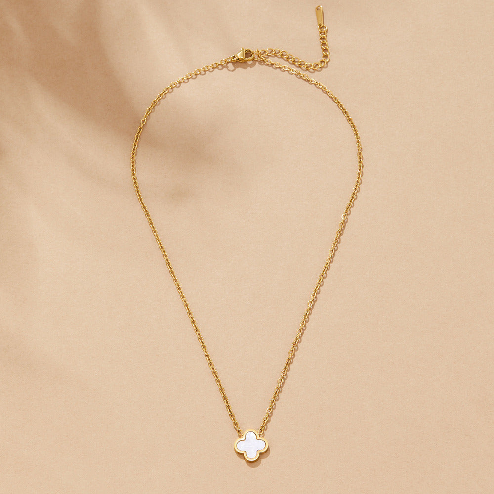 White Clover Necklace