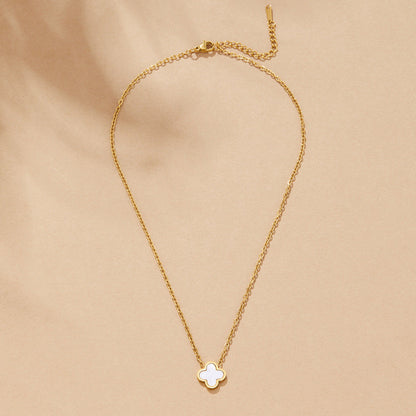 White Clover Necklace