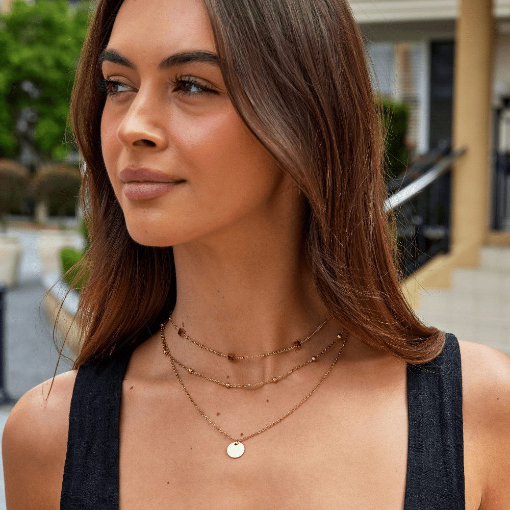 Alberta Red Crystal Necklace