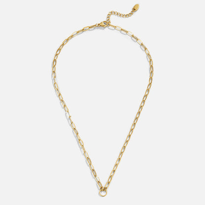 Pia Chain Link Charm Necklace