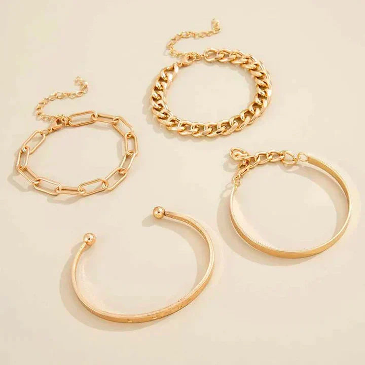 Elan™ | Gold Bracelet Set