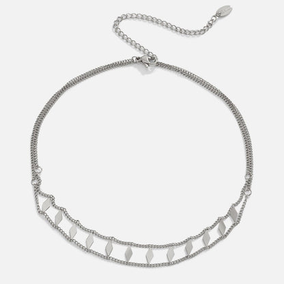 Zara Silver Choker